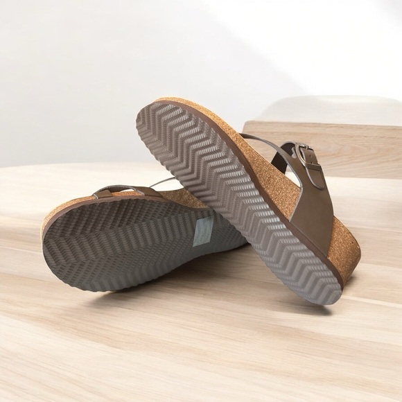 Project Cloud Lian Genuine Leather Cork Footbed Sandals – Size 9 – New - Picture 5 of 7